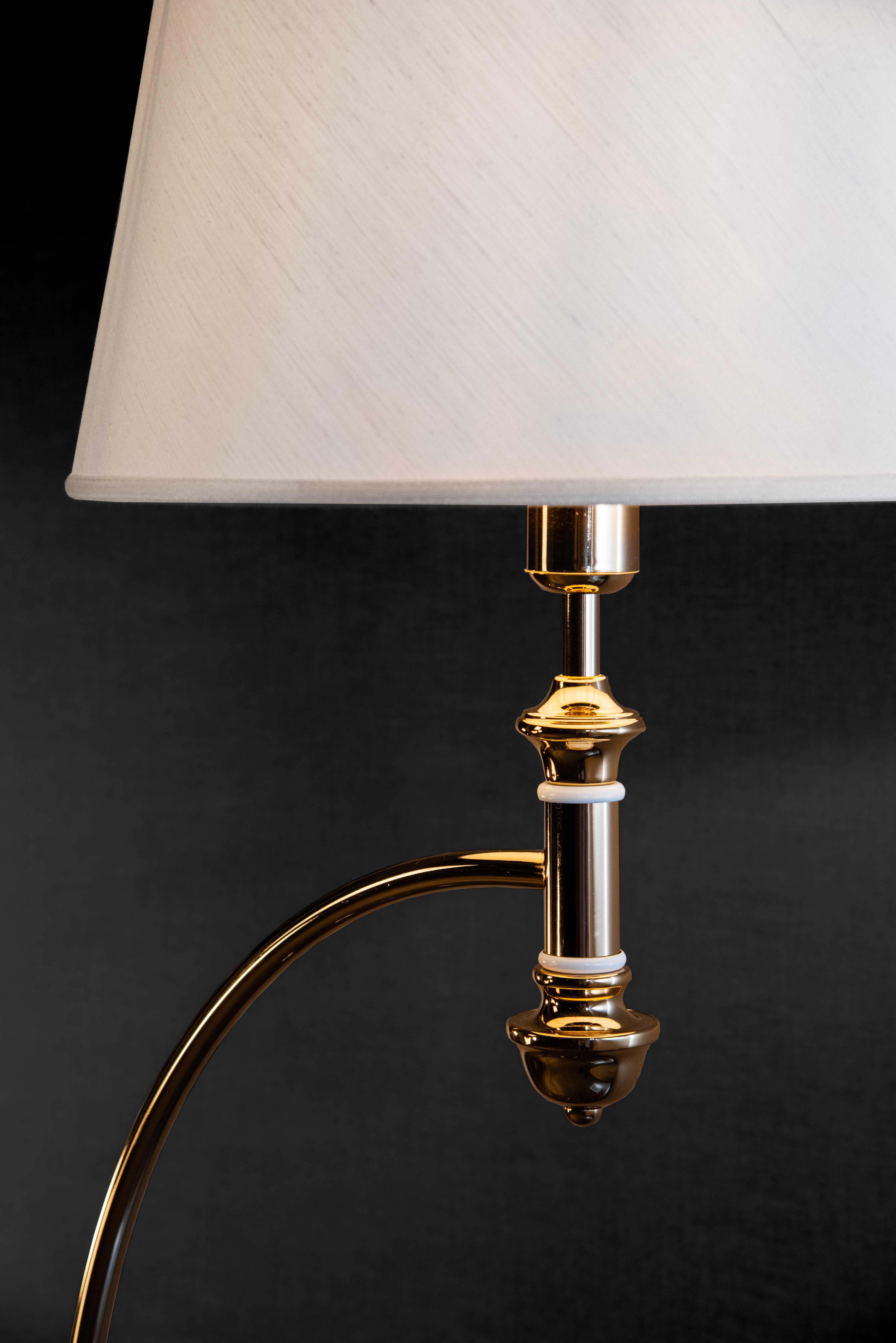 Standard Lamp - 3942/(1) Gold Finish - h. cm 168 - Ø cm 40