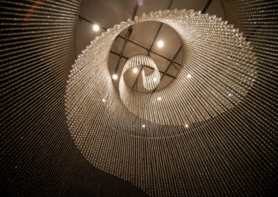 Crystal Pearls Spiral