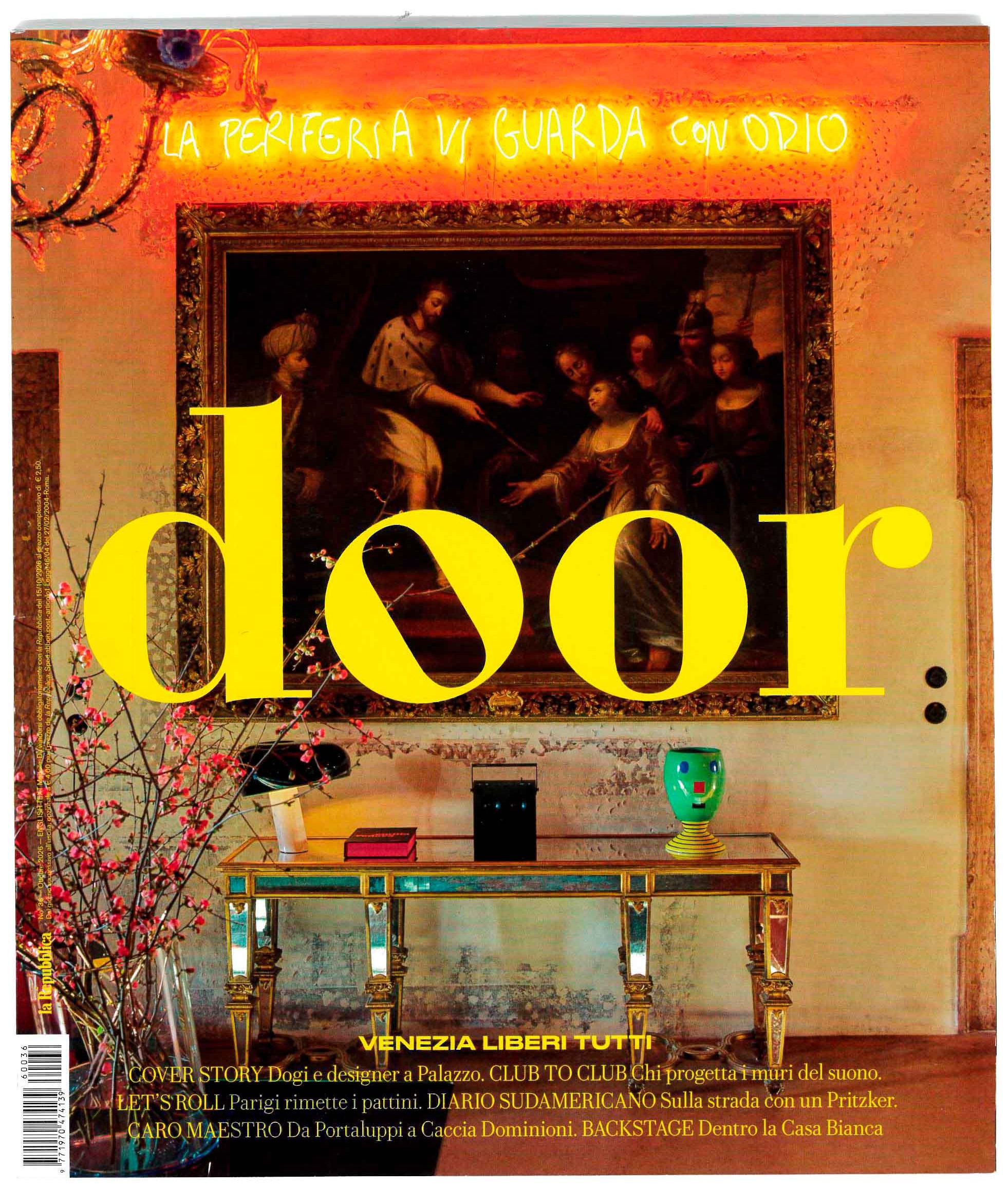 door, la Repubblica, article for G.Moscatelli Centenary